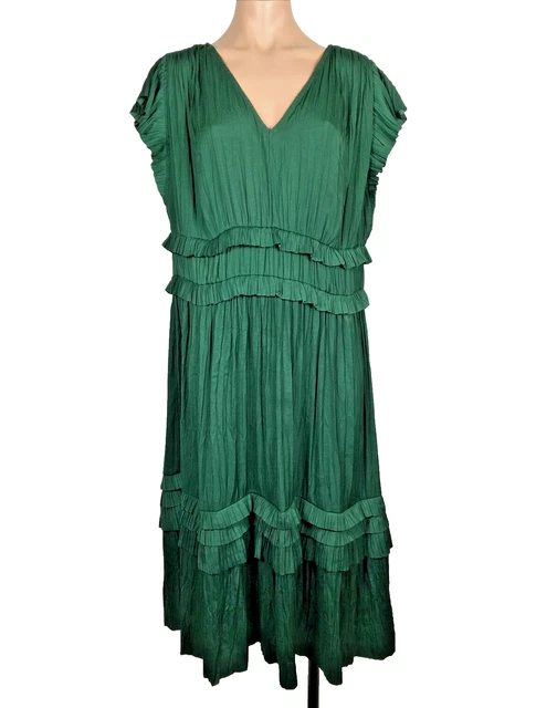 ANTHROPOLOGIE CURRENT AIR Sereia V-neck Pleated MIDI Dress Dusty Pink XL NWT $124.99 - PicClick ANTHROPOLOGIE CURRENT AIR Sereia V-neck Pleated MIDI Dress Dusty Pink XL NWT $124.99 - PicClick