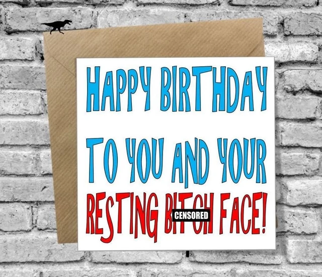 FUNNY BIRTHDAY CARD Rude Best Friend Sister Daughter Mum Niece 16Th ...