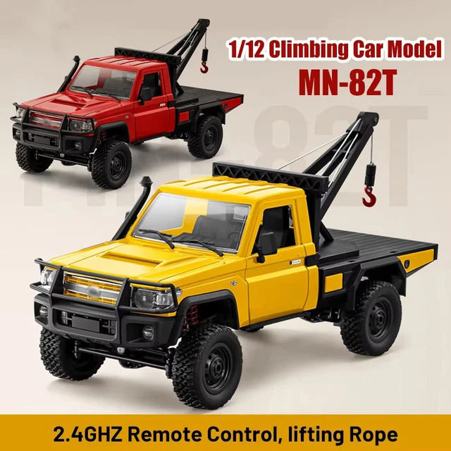 Crawler RC 1/12 Con Gru Funzionante: 4WD, Controllo 2.4G, Ideale Per Appassionati E Regalo