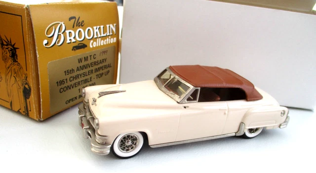 brooklin 1/43.brk f-s 01.box 1 & 2.ford t-bird 1957& trailer