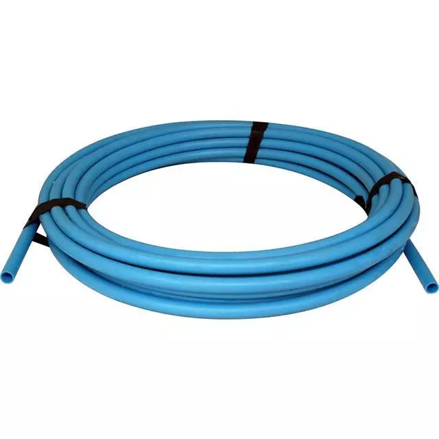 Polypipe 25mm x 50m Cold Water Blue MDPE Pipe Commercial & Domestic use