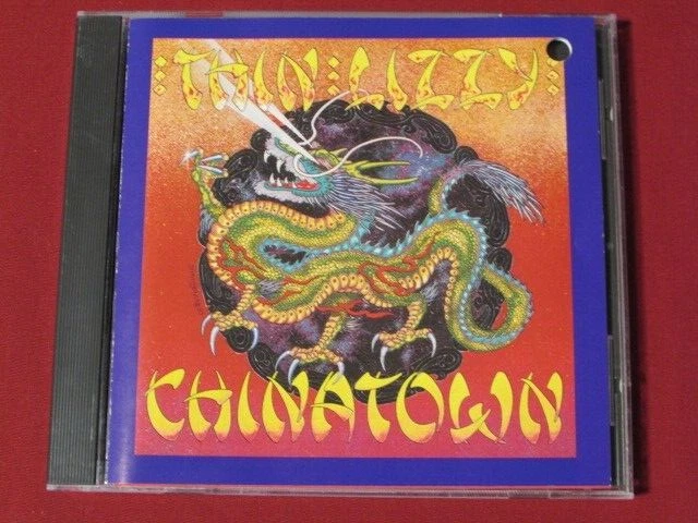 THIN LIZZY CHINATOWN 1993 Metal Blade Issue Remaster Promo Cd 9 45173-2 ...