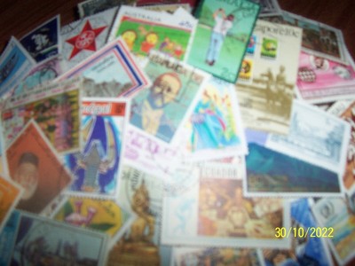 Lot d'exception de 60timbres etabliss  français de l'océanie diff oblit BE 