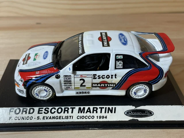 FORD ESCORT RS Cosworth Martini #2 Rally Del Ciocco 1994 F.cunico 1:43 ...