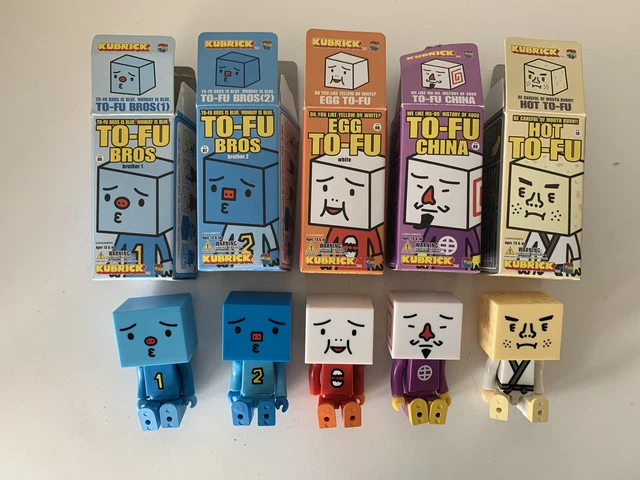 TO-FU OYAKO FIGURE Kubrick 5pc Medicom Toy tofu Devilrobots $29.00