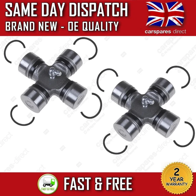 FOR HYUNDAI STAREX (H1) 2.4 2.5 Rear Propshaft Universal Joint X2 Kit ...
