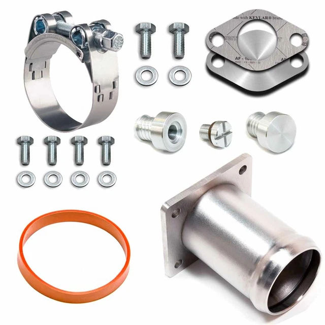 Kit Eliminazione EGR + Valvola Per BMW 2.0 N47N/N47S1 Diesel | Piastre Di Chiusura In Acciaio, Guarnizioni Victor Reinz