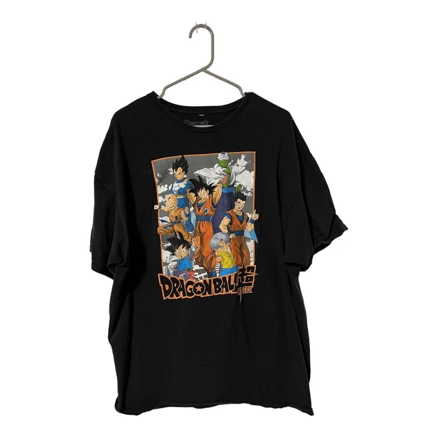 DRAGONBALL Z SUPER T-Shirt Big 2XL Black (FFFF)