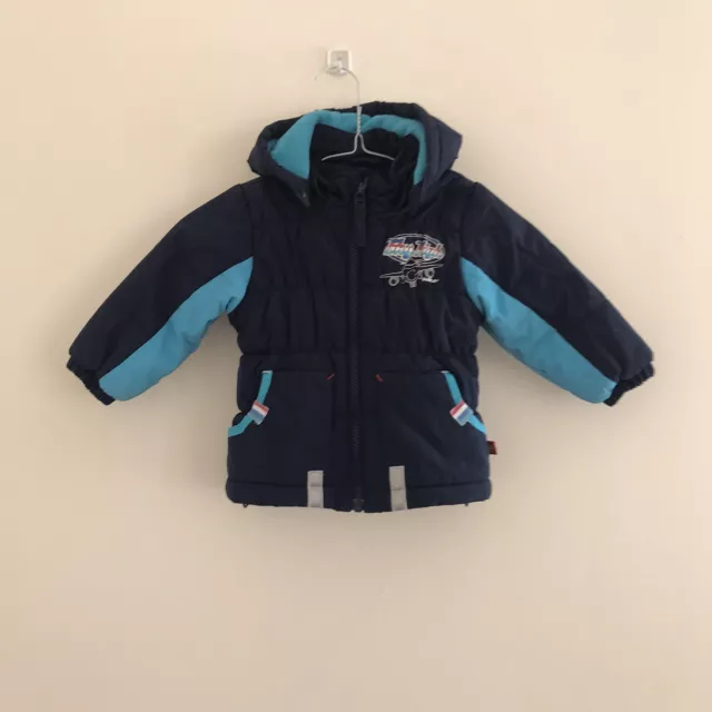 Lego Wear Blue Winter Boys coat 9-12 months, Practical, Great For Winter, Hooded