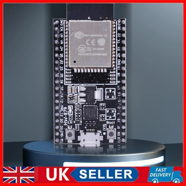 ESP32 DEVELOPMENT BOARD 500mA ESP32-DevKitC Core Board WiFi Bluetooth ...