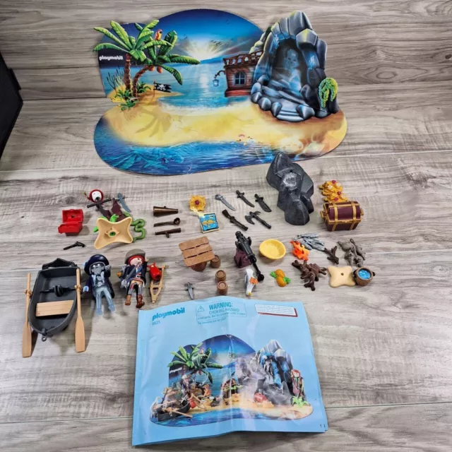 Playmobil Pirates Advent Calendar Pirate Treasure Island Set #6625