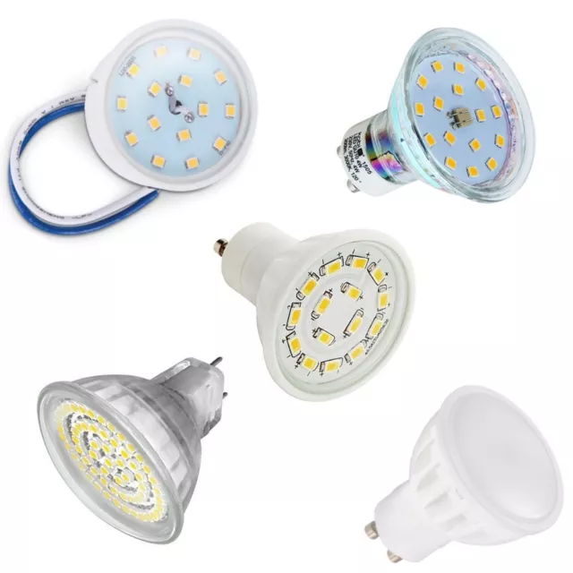 10x LED Lampe GU10 Reflektorlampe 1W , 3W , 4W , 5W , 7W LED Strahler GU 10
