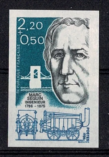 Frankreich Stamp Briefmarke Yvert N° 2399 " M Seguin 2,20+50c Nicht Lace " Neu