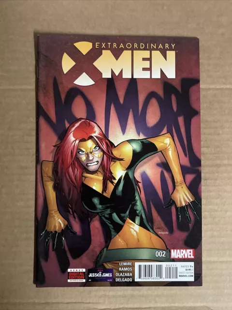 Extraordinary X-Men #2 First Print Marvel Comic (2016) Storm Jean Grey Logan