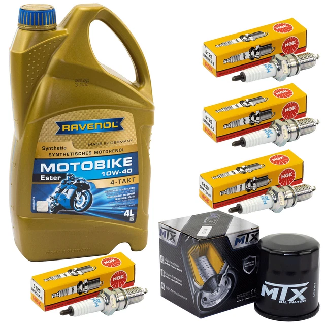 Pack Révision Filtre Huile, Air Et Bougies Pour Honda VT1100 C3 Shadow/AERO SC39 (98-2000)