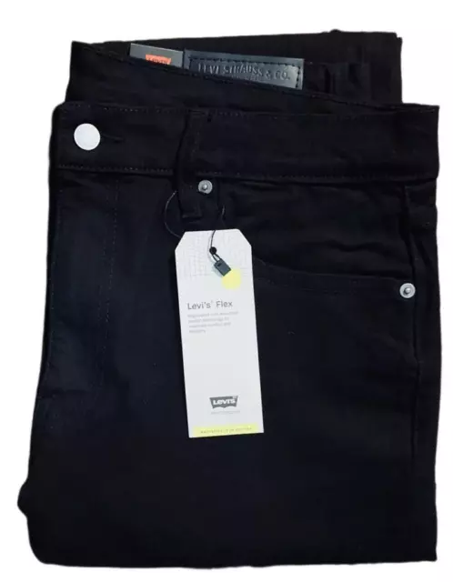 Levi's original 511 Men's Slim Levis fit Jeans Black Levis 04511-1907 2