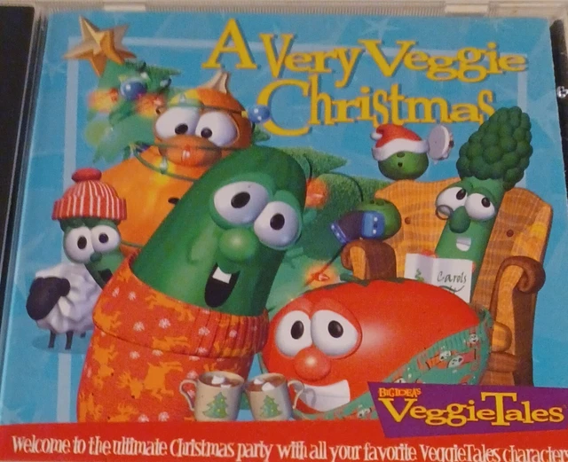 VEGGIETALES A VERY Veggie Christmas (CD, 1998) Big Idea Productions