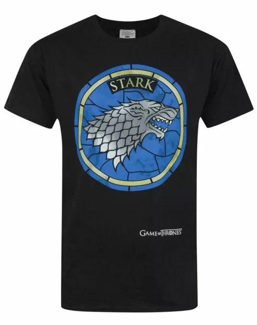 Game Of Thrones Stained Glass Stark Men's T-Shirt