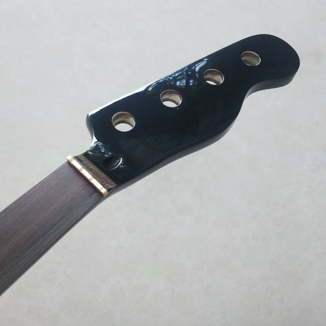 FRETLESS BASS GUITAR neck 20 fret 4 string maple Rosewood fingerboard