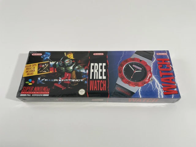 Super Nintendo Killer Instinct Free Watch Pack UKV Neuf sous Blister