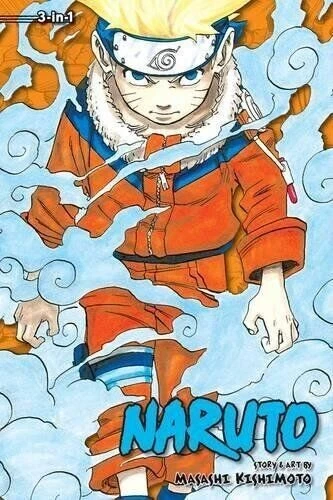 Naruto (3-in-1 Edition), Vol. 1 beinhaltet Flüge. 1 2 3 von Masashi Kishimoto
