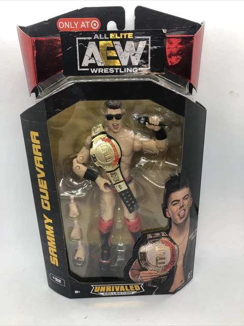 Action Figure AEW Sammy Guevara – Serie 4, 16.5 Cm, 25 Punti Di Articolazione, Collezionabile