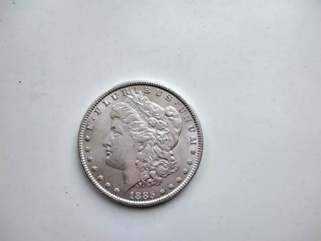USA 1885  Morgan Dollar Silber $1