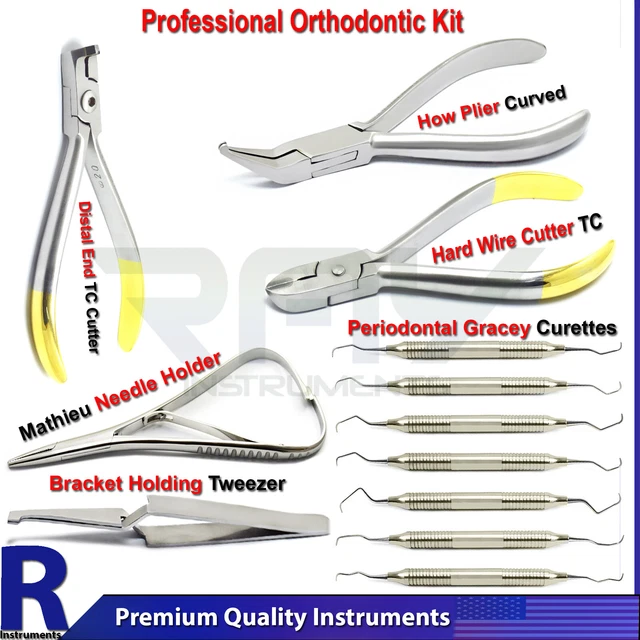 Gracey Curettes 1/2 Strumenti A Doppia Estrema Con Italia - Foto 4