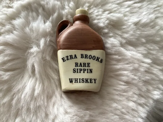 Vintage 1980 Old Ezra Brooks IV Replacement Bottle Decanter Top Heritage China