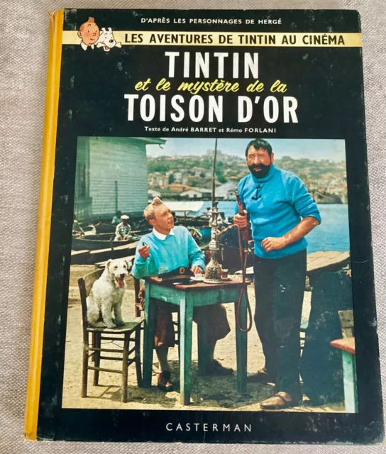 TINTIN et le mystère de la Toison d'Or - EO 1962 B31 bis Hergé BD ancienne BE