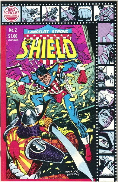 Lancelot Strong The Shield Comic Book #2 Archie 1983 VERY FINE/NEAR MINT UNREAD