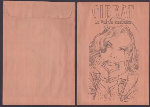 Gibrat . Le Vol Du Corbeau . Enveloppe Hc Canal Bd . 2005 . 7000 Ex. . ( K25 )