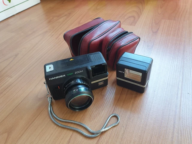 Appareil Photo Argentique Compact Hanimex 35 RS Motorized - 35mm, Noir - Occasion Fonctionnel
