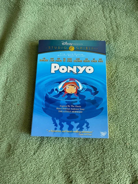 NEW PONYO DVD Disney Studio Ghibli Hayao Miyazaki Lily Tomlin Cate
