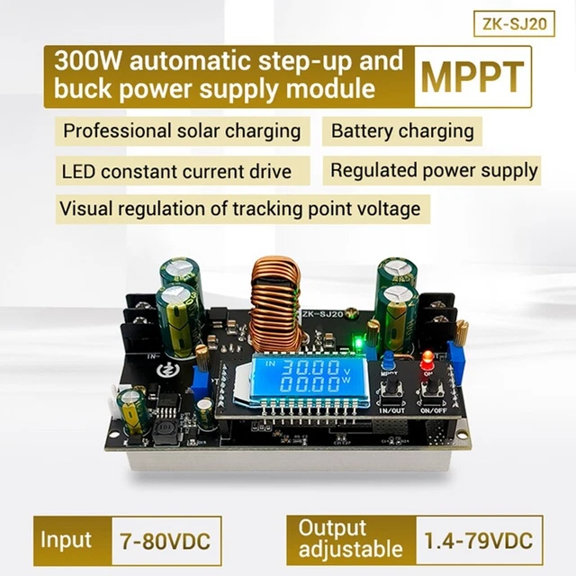 Modulo Steps -SJ20 MODULO STEP-UP-DOWN Automatico MPPT-Rivestimento-Convertitore ...