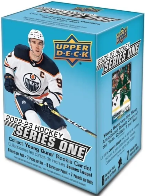 2022-23 Upper Deck Series 1 Hockey Blaster Box Try For Young Guns  2022 2023 One
