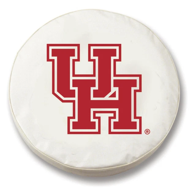 Holland Bar Stool Tire Cover With White Vinyl Finish TCCHoustonWT
