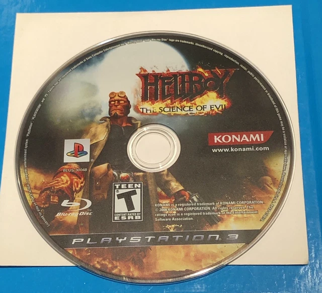 Hellboy The Science of Evil (Sony PlayStation 3, 2008) PS3 DISC ONLY