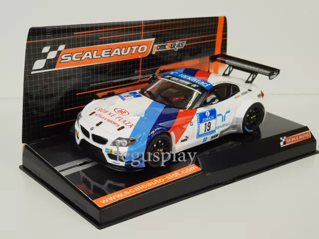 Slot car Scalextric Scaleauto SC-6032 BMW Z4 GT3 #19 24H. Nurburgring 2013