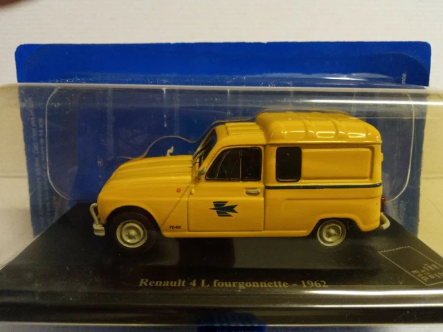 RENAULT  4L FOURGONNETTE-  1962 LA POSTE -  1/43 musée de la Poste neuf en boite