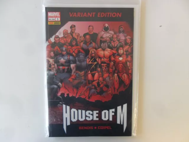 Marvel Panini Comics House of M Nr. 1 Variant Edition, limitiert auf 555 Z. 1