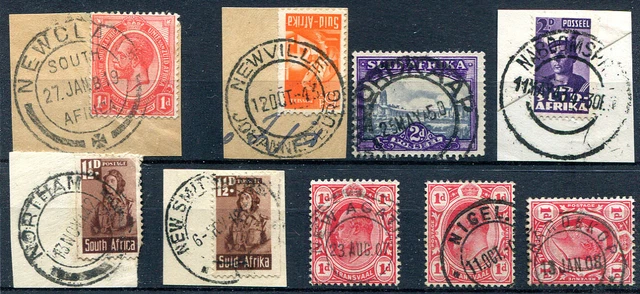 TRANSVAAL: (17828) South Africa village postmark/cancel