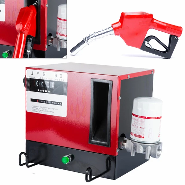 Pompa Diesel Autoadescante 230V - 550W, 60 L/min, Con Pistola Automatica - Foto 1