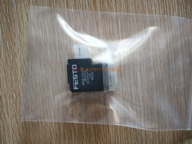 Bobine D'électrovanne Festo MSEB-3-24V DC Neuve - Pour électrovanne Festo, Tension 24V Continu