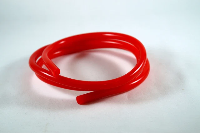 Gaine Frein/embrayage/gaz 7mm - 3 Mètres - Pour Scooter, Mobylette, Moto, Quad - Rouge - Haute Résistance
