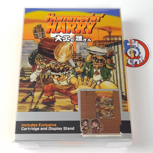 Hammerin' Harry Nintendo NES (DAIKU NO GEN-SAN) NTSC-US Retro-Bit 2024 New 2