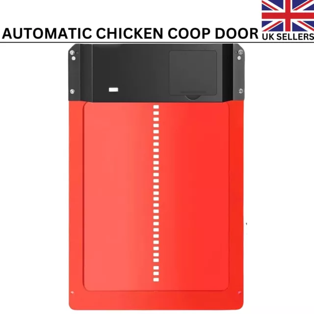 Automatic Chicken Coop Door Chicken Opener For Anti-Pinch Safety Protection