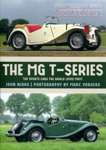 Mg Book Nikas Td Tc Tf T-Series Sports Car John