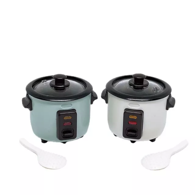 1:12 Scale Dolls House Miniature Rice Cooker Kitchen Mini Food Accessories