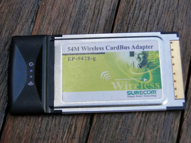 Surecom EP-9428-G 802.11g 54M WLAN CardBus PC PCMCIA Card